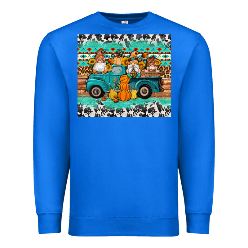 Western Fall Truck Gnomes Tumbler Premium Sweatshirt by Artiststas | Teevron