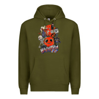 Army Green Lil Boo Halloween Horror Nights Every Is October 31St Premium Hoodie - minhPixels