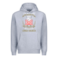 Heather Grey combat engineer  , it can not be inherited or purchase Premium Hoodie - minhPixels