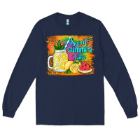 Navy sweet summer time Long Sleeve Tee - Jasminsmagicworld