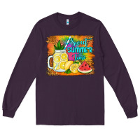 Plum sweet summer time Long Sleeve Tee - Jasminsmagicworld