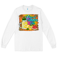 White sweet summer time Long Sleeve Tee - Jasminsmagicworld