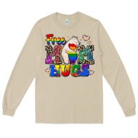 Mushroom pride free mom hugs Long Sleeve Tee - CowGirlArtShop