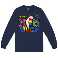 Navy pride free mom hugs Long Sleeve Tee - CowGirlArtShop