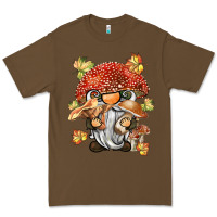 Cacao mushroom gnome Premium Tee - BarkalooDesign
