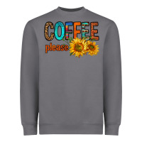 Storm coffee please western doodle letters Heavyweight Sweatshirt - FaDigitalArtStudio