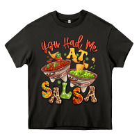 Asphalt you had me at salsa Heavy Core Tee - LillyAllenDesigns