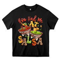 Black you had me at salsa Heavy Core Tee - LillyAllenDesigns
