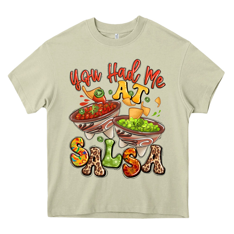 You Had Me At Salsa Heavy Core Tee by LillyAllenDesigns | Teevron