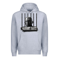 Heather Grey Arrest Fauci Essential Premium Hoodie - minhPixels