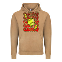 Vintage Camel Game day softball lightning bolt Vintage Hoodie - HowdyJamesFarm