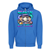 True Royal Beauty Lies Within Zipper Hoodie - CowhideDigitalArt