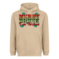 Mushroom Merry Drink I Am Christmas Heavyweight Hoodie - Artiststas