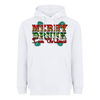 White Merry Drink I Am Christmas Heavyweight Hoodie - Artiststas