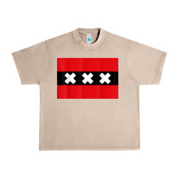 French Oak amsterdam flag souvenir heritage travel gift t shirt Urban Heavy Tee - minhPixels