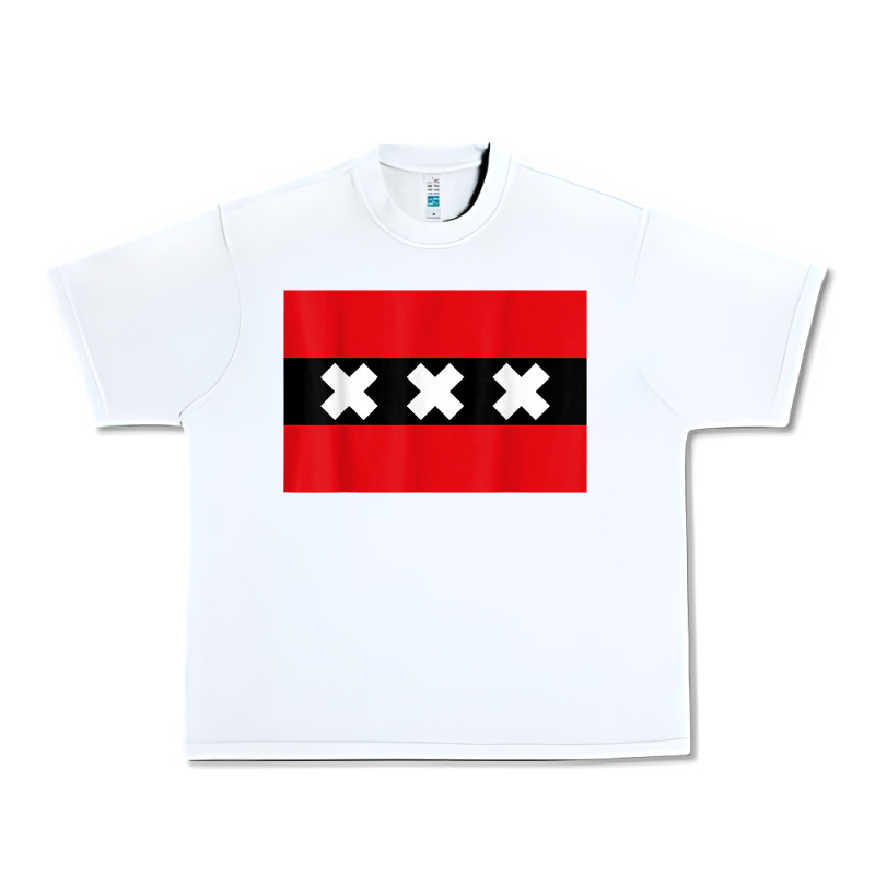 Amsterdam Flag Souvenir Heritage Travel Gift T Shirt Urban Heavy Tee by minhPixels | Teevron