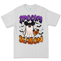 Dove Grey spooky season Premium Tee - BarkalooDesign