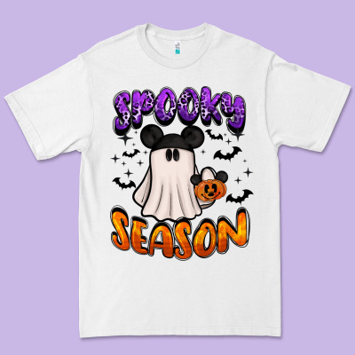Spooky Season Premium Tee Designed By Barkaloodesign