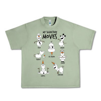 Oil Green Frozen 2 Olaf My Signature Moves Urban Heavy Tee - minhPixels