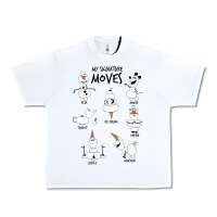 White Frozen 2 Olaf My Signature Moves Urban Heavy Tee - minhPixels