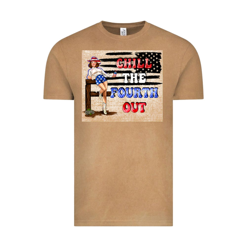Chıll The Fourth Out Vintage Tee by TumblerDesignByShophia | Teevron