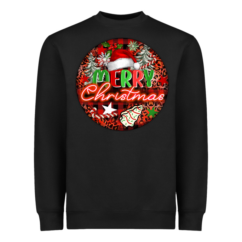 Merry Christmas Heavyweight Sweatshirt by FaDigitalArtStudio | Teevron