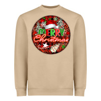 Mushroom Merry christmas Heavyweight Sweatshirt - FaDigitalArtStudio