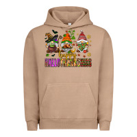 Pigment Burro happy hallothanksmas gnomes Urban Hoodie - AdoDesignShop