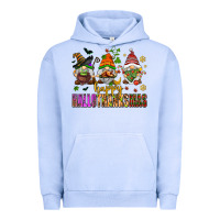 Pigment Grape Ice happy hallothanksmas gnomes Urban Hoodie - AdoDesignShop