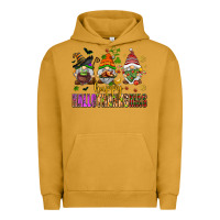 Pigment Peanut Butter happy hallothanksmas gnomes Urban Hoodie - AdoDesignShop