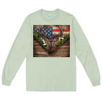 Matcha usa deer hunting Long Sleeve Tee - CowGirlArtShop