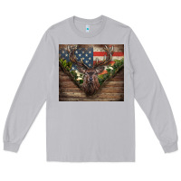 Moon Dust usa deer hunting Long Sleeve Tee - CowGirlArtShop