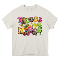 Cream tacos and margaritas Heavy Core Tee - LillyAllenDesigns