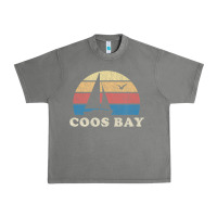 Tornado Coos Bay Or Vintage Sailboat 70S Throwback Sunset Urban Heavy Tee - minhPixels
