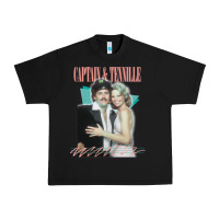 Black Captain Tennille Retro Fan Art Design gift Urban Heavy Tee - minhPixels