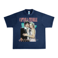 Navy Captain Tennille Retro Fan Art Design gift Urban Heavy Tee - minhPixels