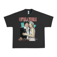 Pigment Black Captain Tennille Retro Fan Art Design gift Urban Heavy Tee - minhPixels