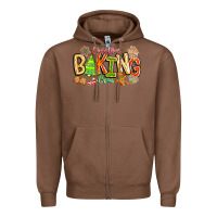 Chestnut Christmas Baking Crew Zipper Hoodie - CowhideDigitalArt