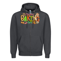 Smoke Christmas Baking Crew Zipper Hoodie - CowhideDigitalArt