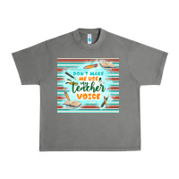 Tornado don't make me use my teacher voice Urban Heavy Tee - TumblerDesignByShophia