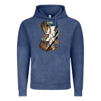 Vintage Denim Lightning bolt Baseball Vintage Hoodie - HowdyJamesFarm