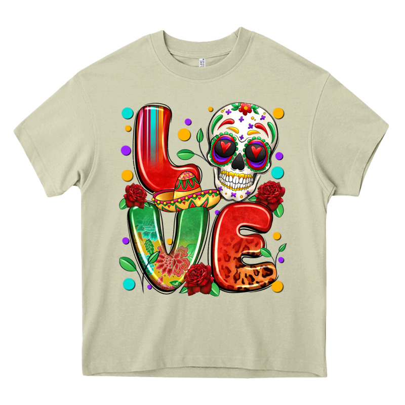 Cinco De Mayo Love Heavy Core Tee by LillyAllenDesigns | Teevron