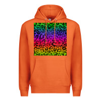 Carrot colorful leopard seamless pattern Premium Hoodie - BundleAndBundleShop