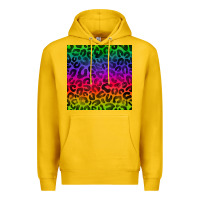 Lemon colorful leopard seamless pattern Premium Hoodie - BundleAndBundleShop