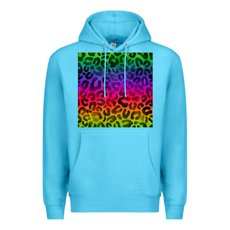Colorful Leopard Seamless Pattern Premium Hoodie by BundleAndBundleShop | Teevron