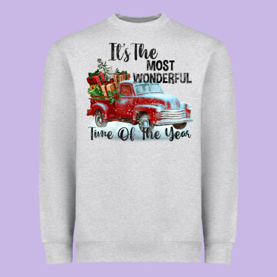 It's The Most Wonderful Time Of The Year Heavyweight Sweatshirt Designed By Fadigitalartstudio