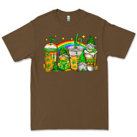 Cacao st patricks day gnomes coffee cups Premium Tee - Jasminsmagicworld