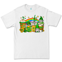 White st patricks day gnomes coffee cups Premium Tee - Jasminsmagicworld