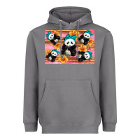 Storm Baby panda flowers Heavyweight Hoodie - Artiststas