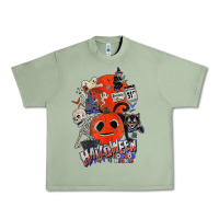 Oil Green Lil Boo Halloween Horror Nights Every Is October 31St Urban Heavy Tee - minhPixels